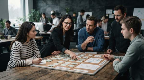 Editorial illustration for Choosing the Right Agile Framework for Your Non-Technical Team