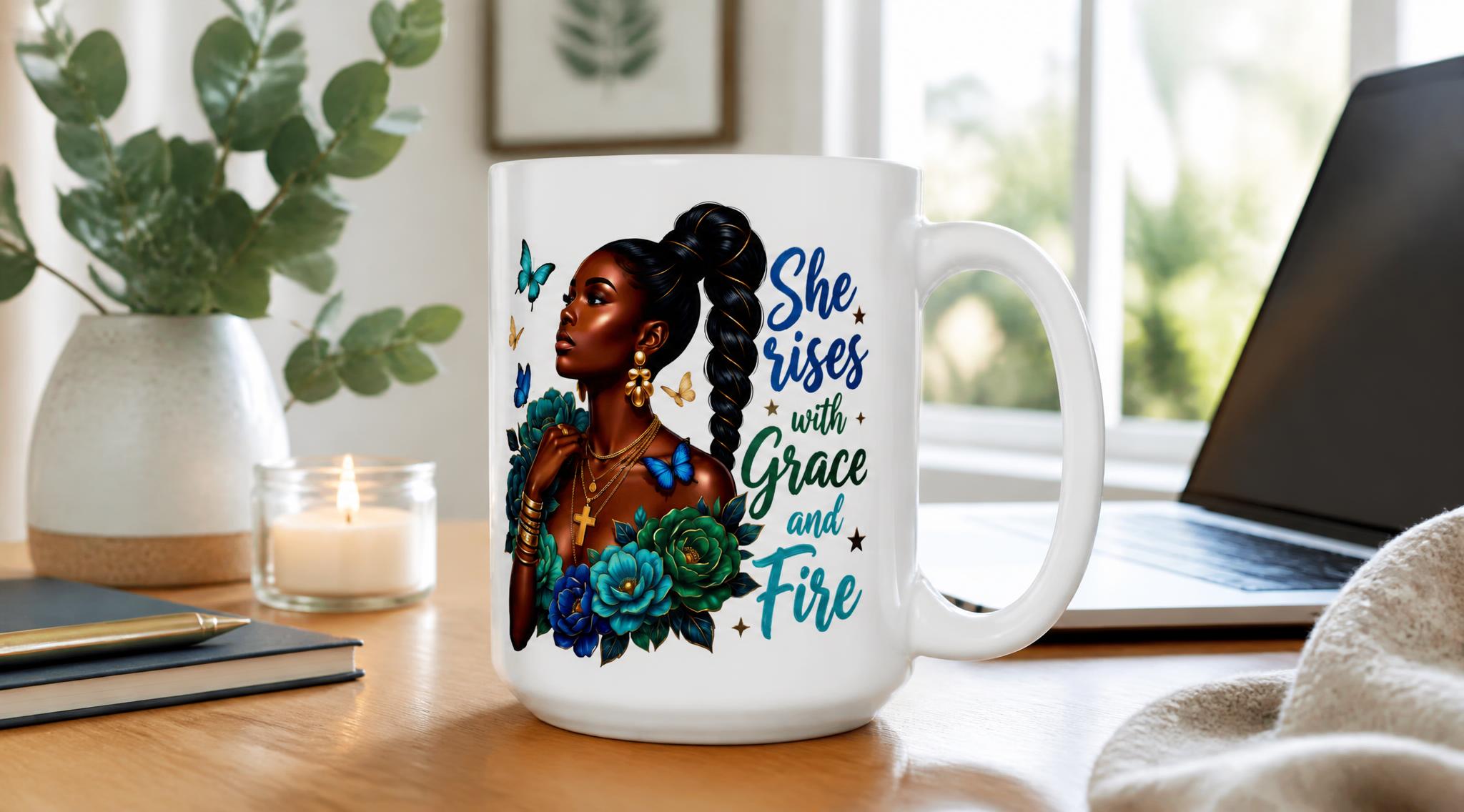 CoffeeADDICTByMerica Coffee Mugs With Art, Affirmations, and Personality