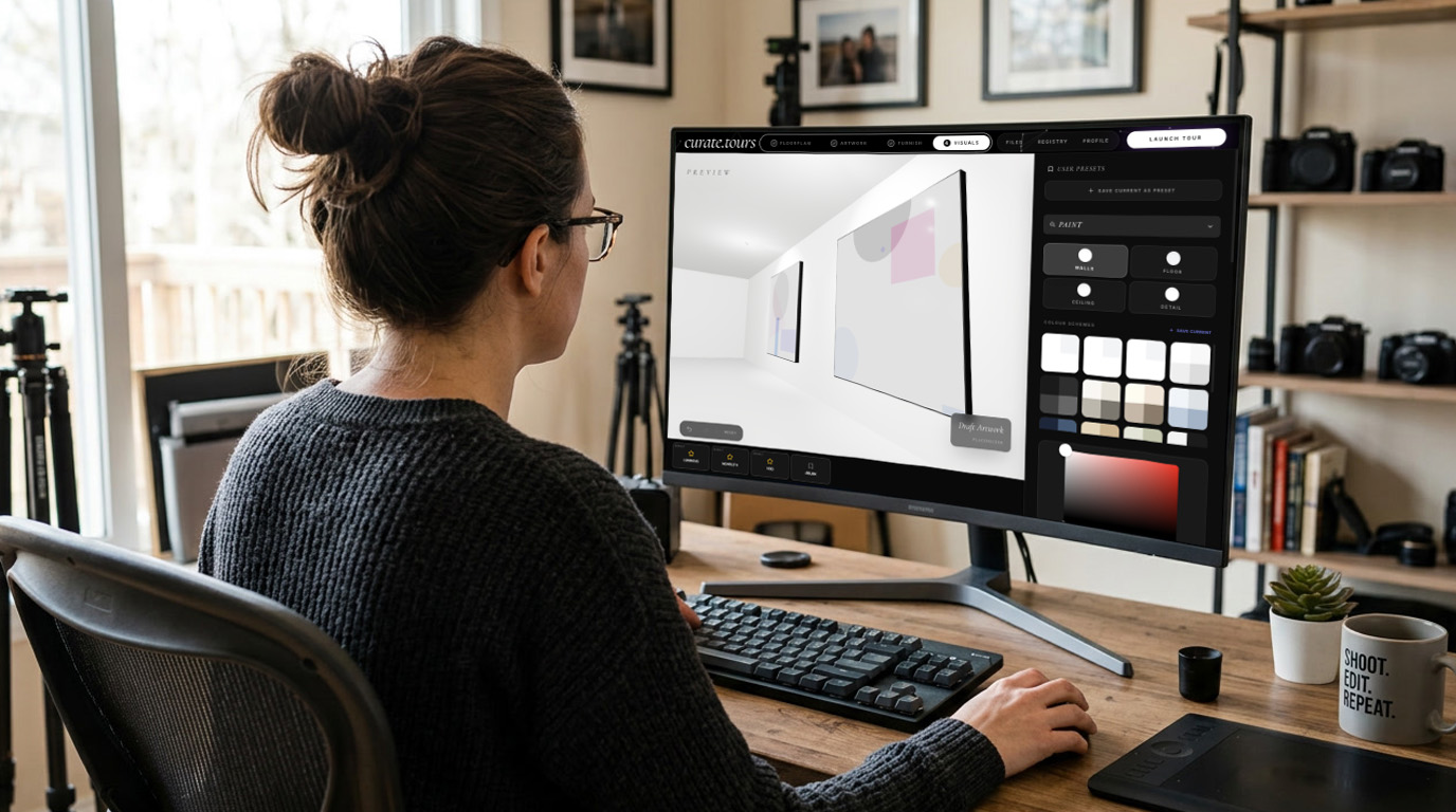 Run Open Calls and Publish 3D Exhibitions With curate.tours